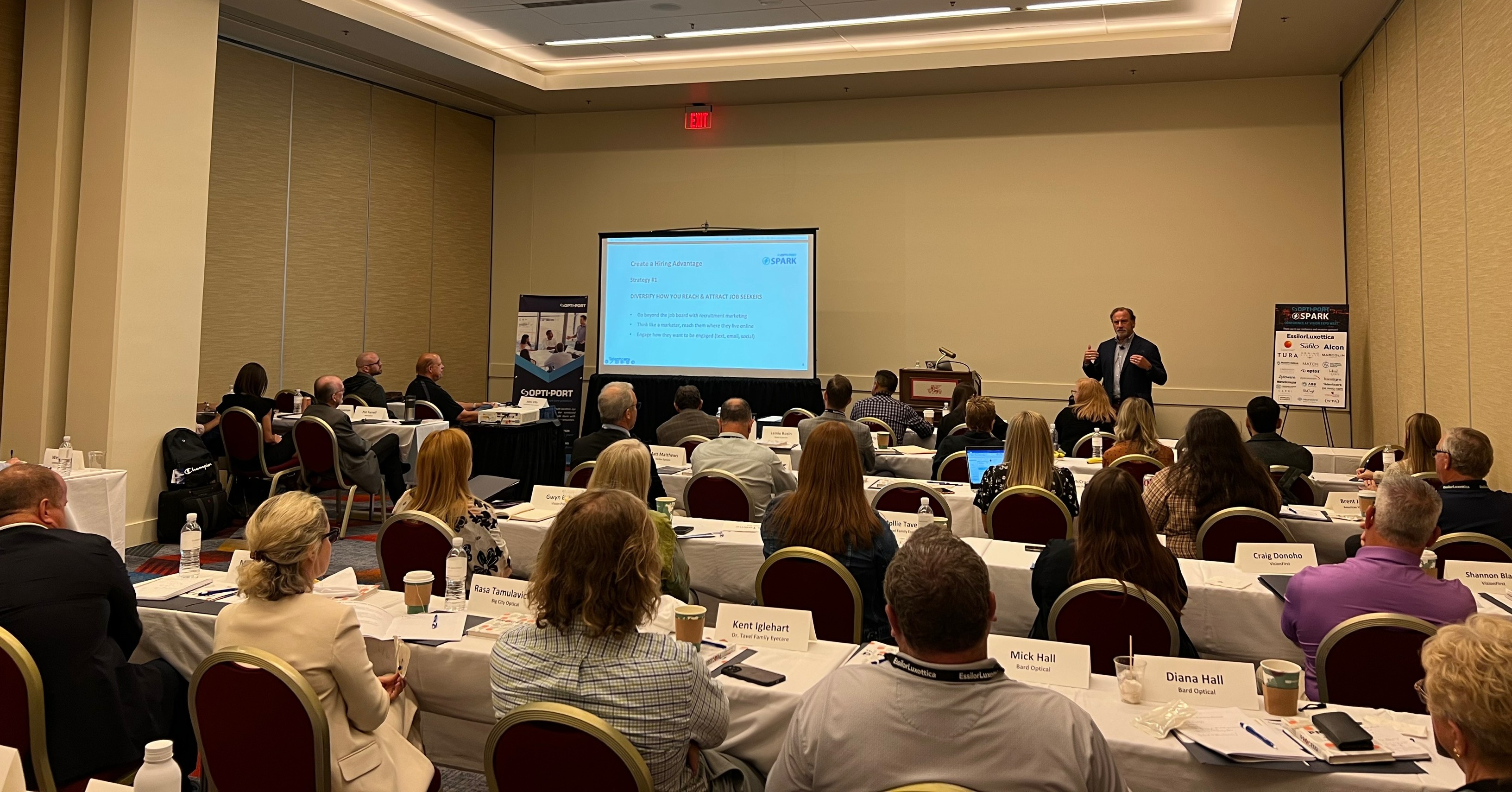 Talentcare CEO, Eric Smith Presenting at Opti-Port SPARK in Vegas 2022